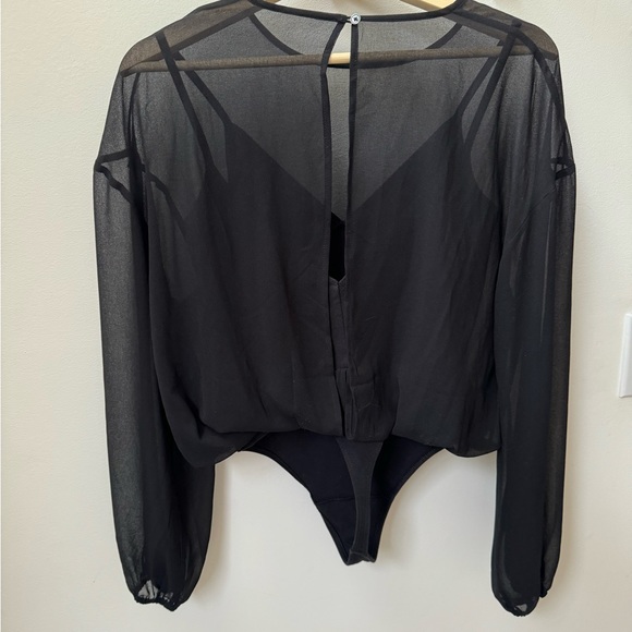 Wilfred black body suit blouse, size: small - Picture 5 of 8